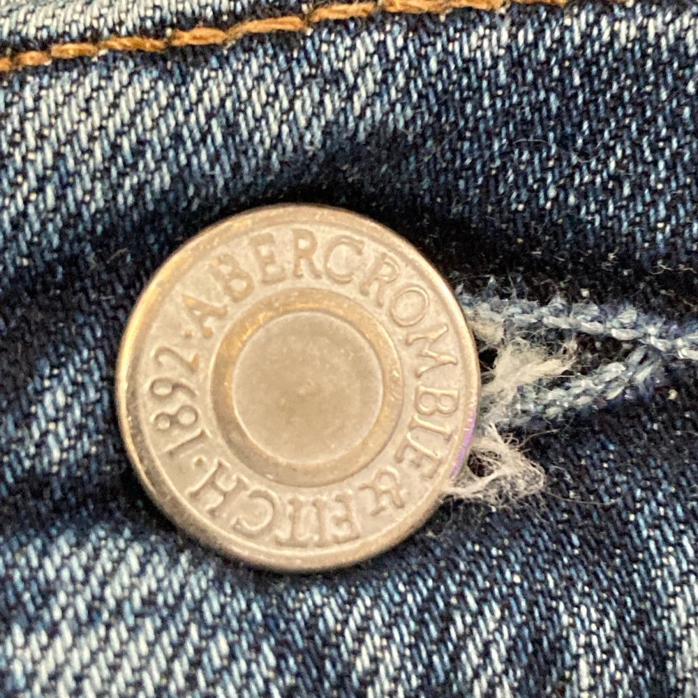 Abercrombie & Fitch Women’s Jeans Signature Strech Skinny 31w 32L - Picture 6 of 16